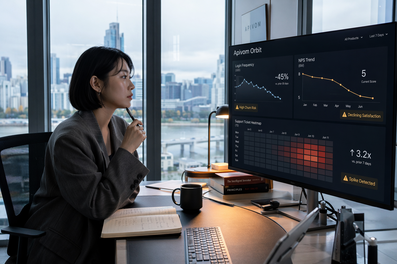 Churn Signal Detection Dashboard