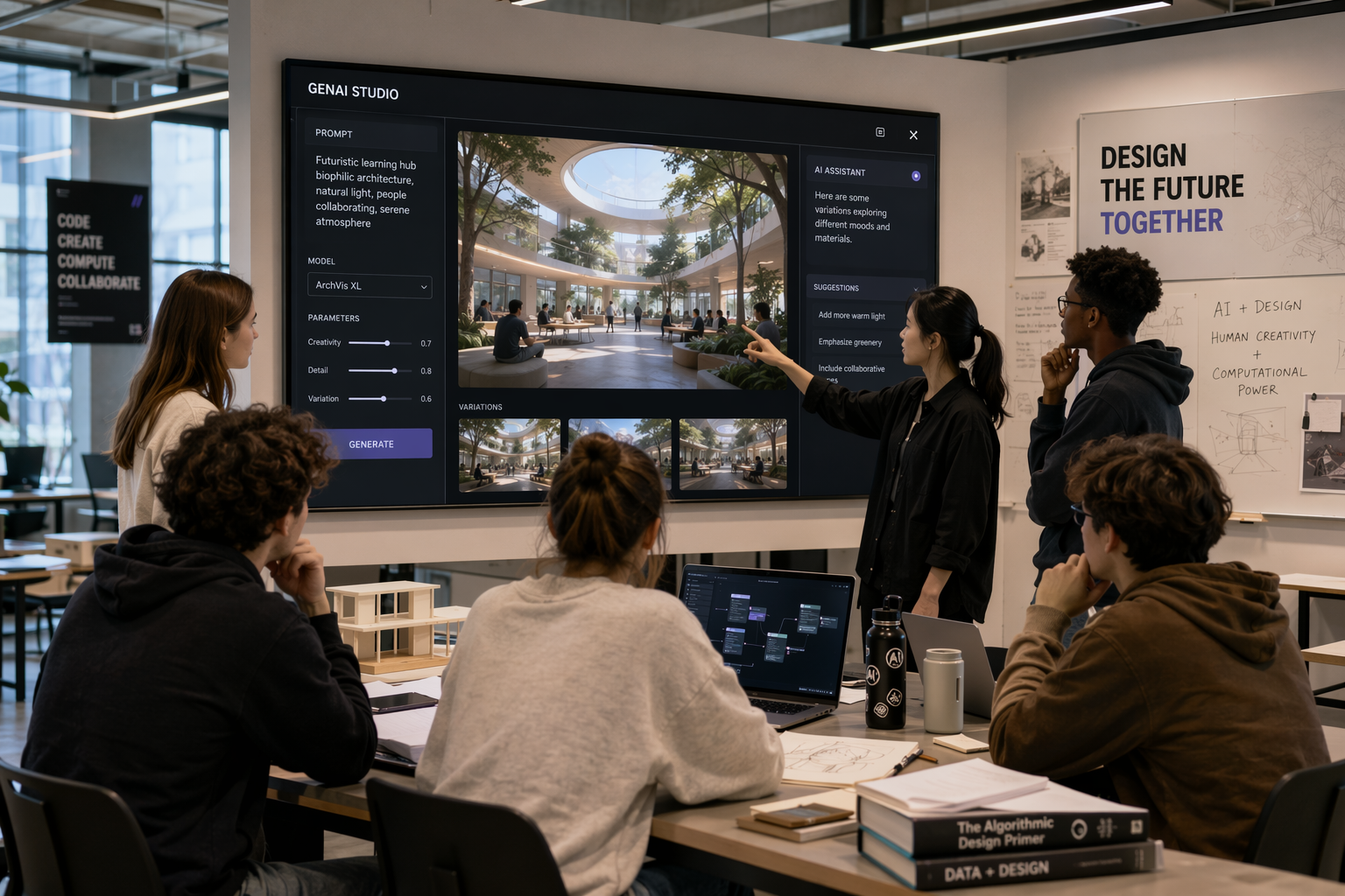 Students and AI Collaboration