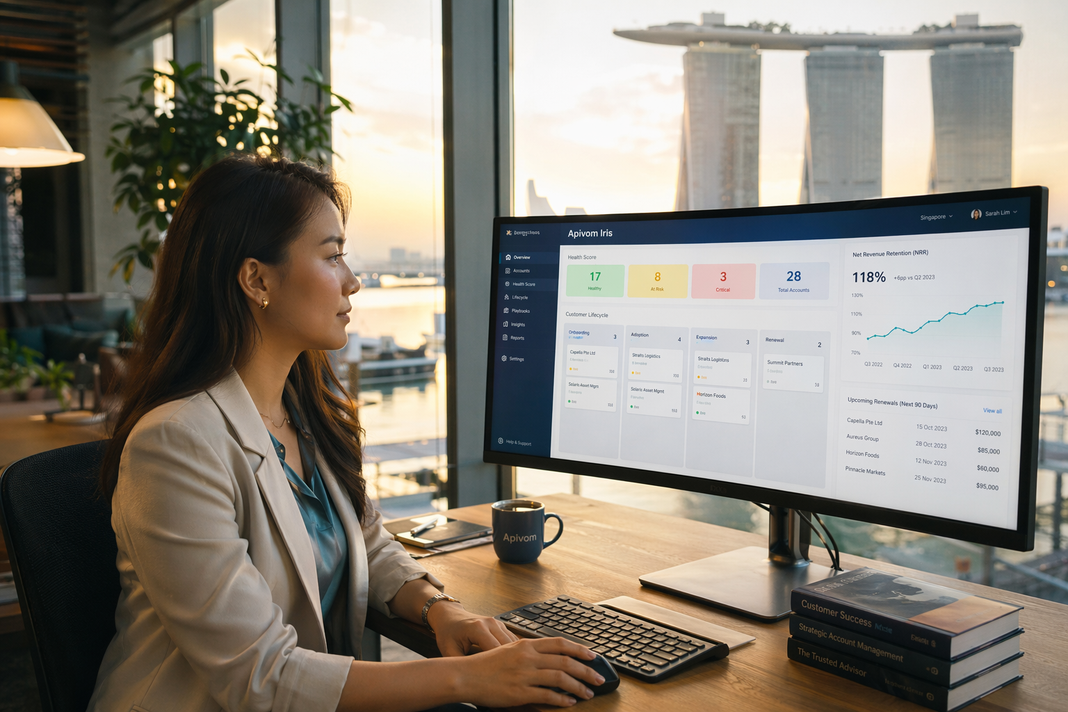 Customer Success Platform Dashboard Overview