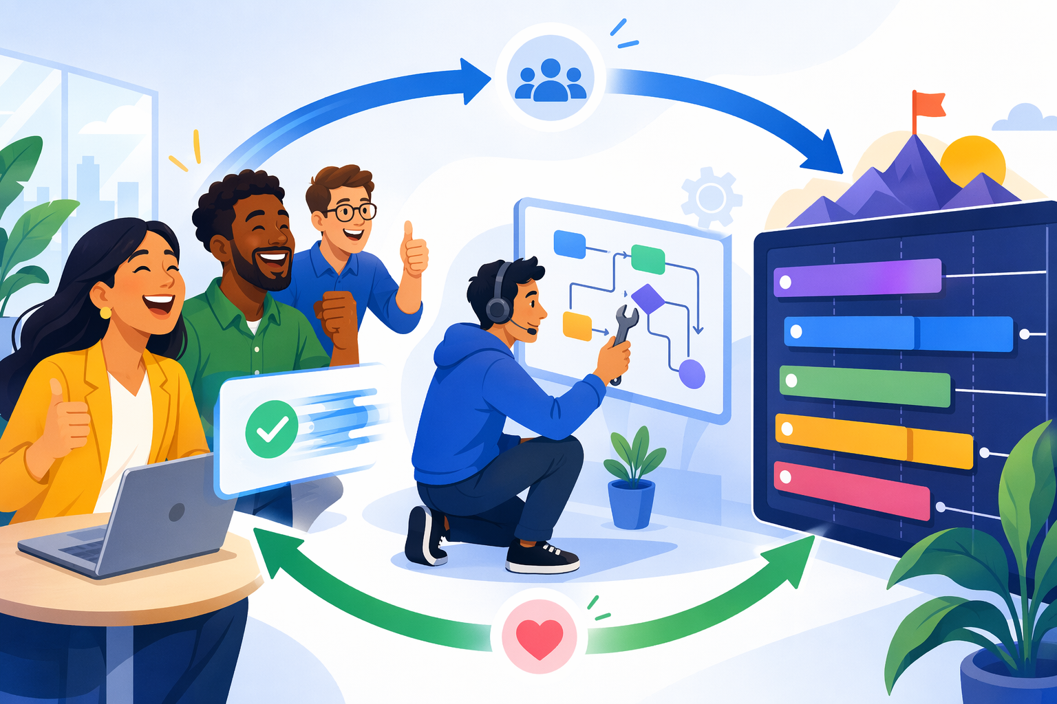 Customer experience improvement through embedded engineering