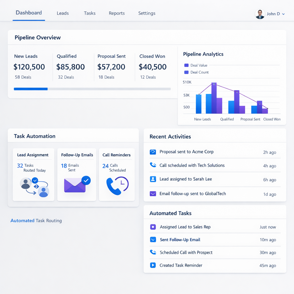 sales-automation-dashboard Satış Otomasyonu Paneli